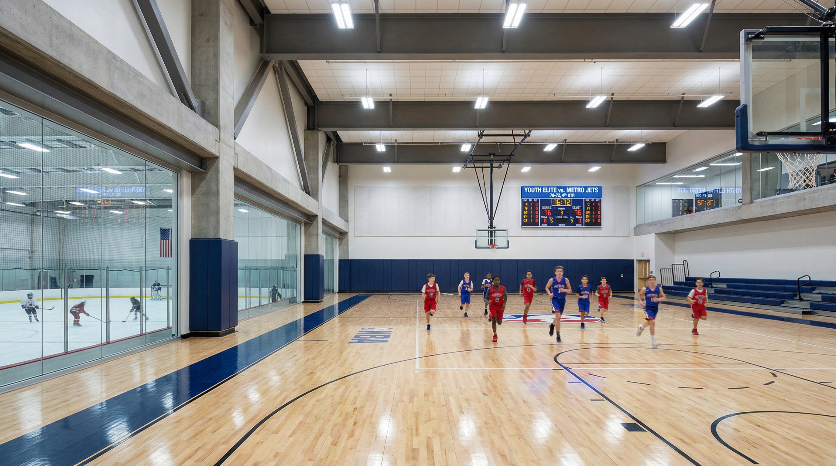 Basketball at Fire 'n' Ice Sports Arena