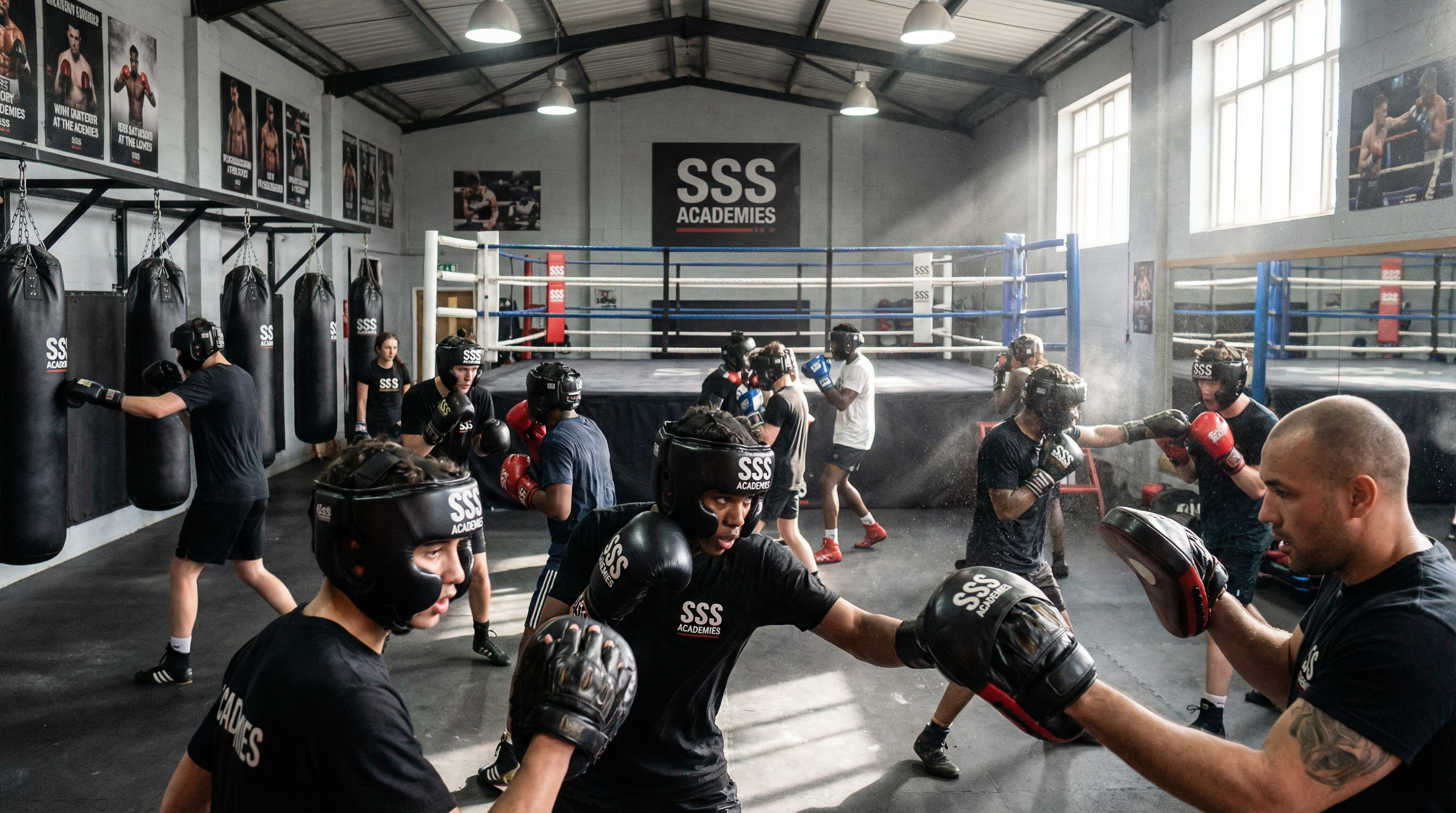 Boxing Academy Training at Fire n Ice Arena