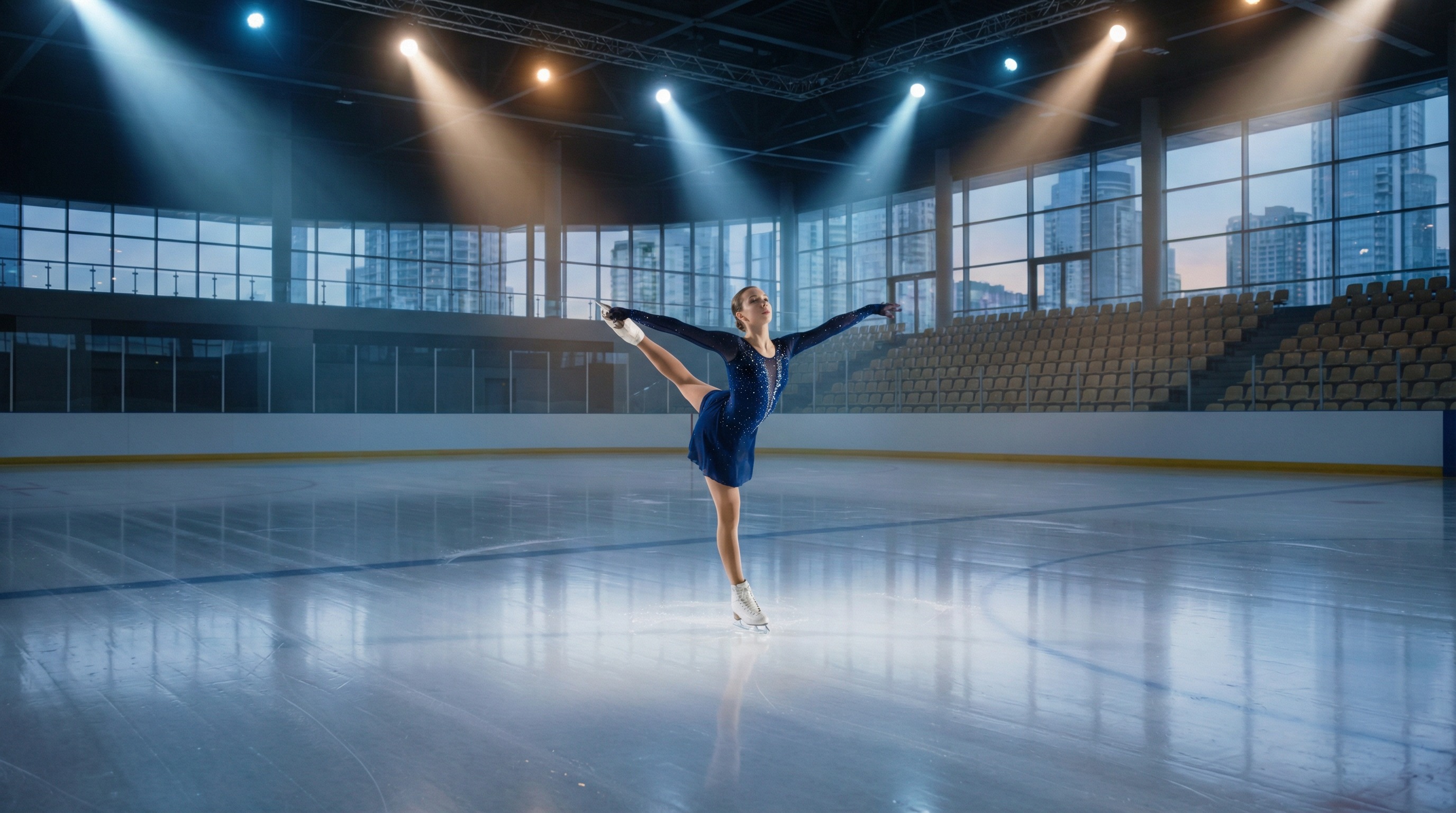 Figure skating at Fire 'n' Ice Sports Arena