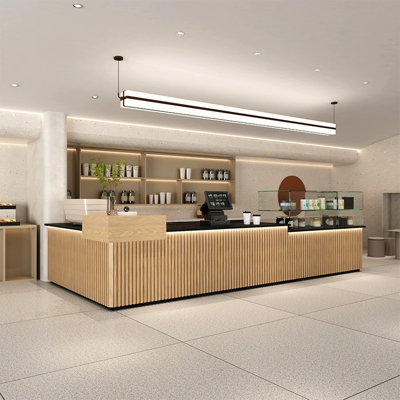 Glacier Café — Modern Grab-and-Go Counter