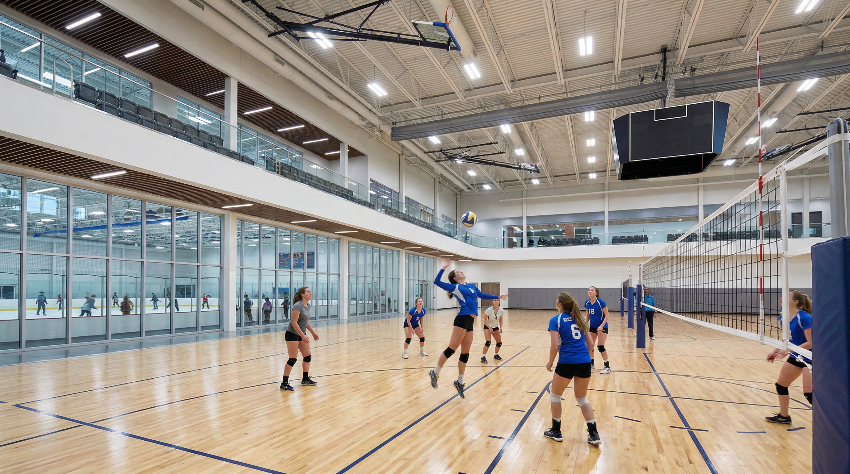 Volleyball at Fire 'n' Ice Sports Arena